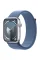 Apple Watch Series 9 GPS 45mm Silver Aluminum Case with Winter Blue Sport Loop